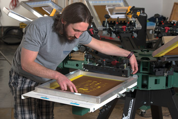 Third-Generation Stamp Maker Adds Screen Printing of Garments, Signage